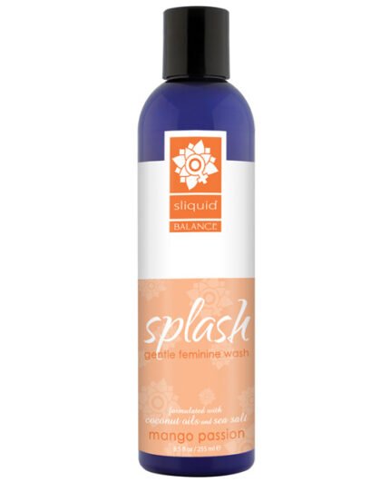 Sliquid Splash Feminine Wash – 8.5 Oz Mango Passion