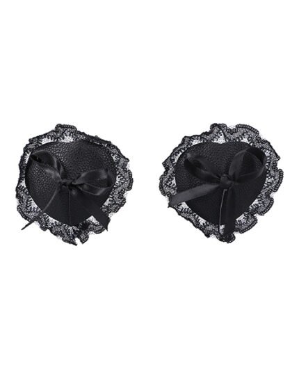 In A Bag Lace Nipple Pasties – Black