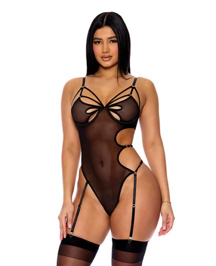Feeling Butterflies Mesh Teddy W-Garte